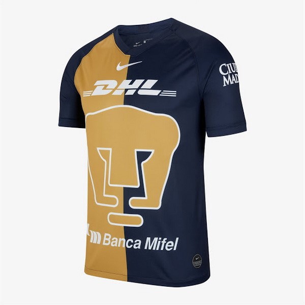 Tailandia Camiseta UNAM Tercera equipo 2020-21 Amarillo Azul